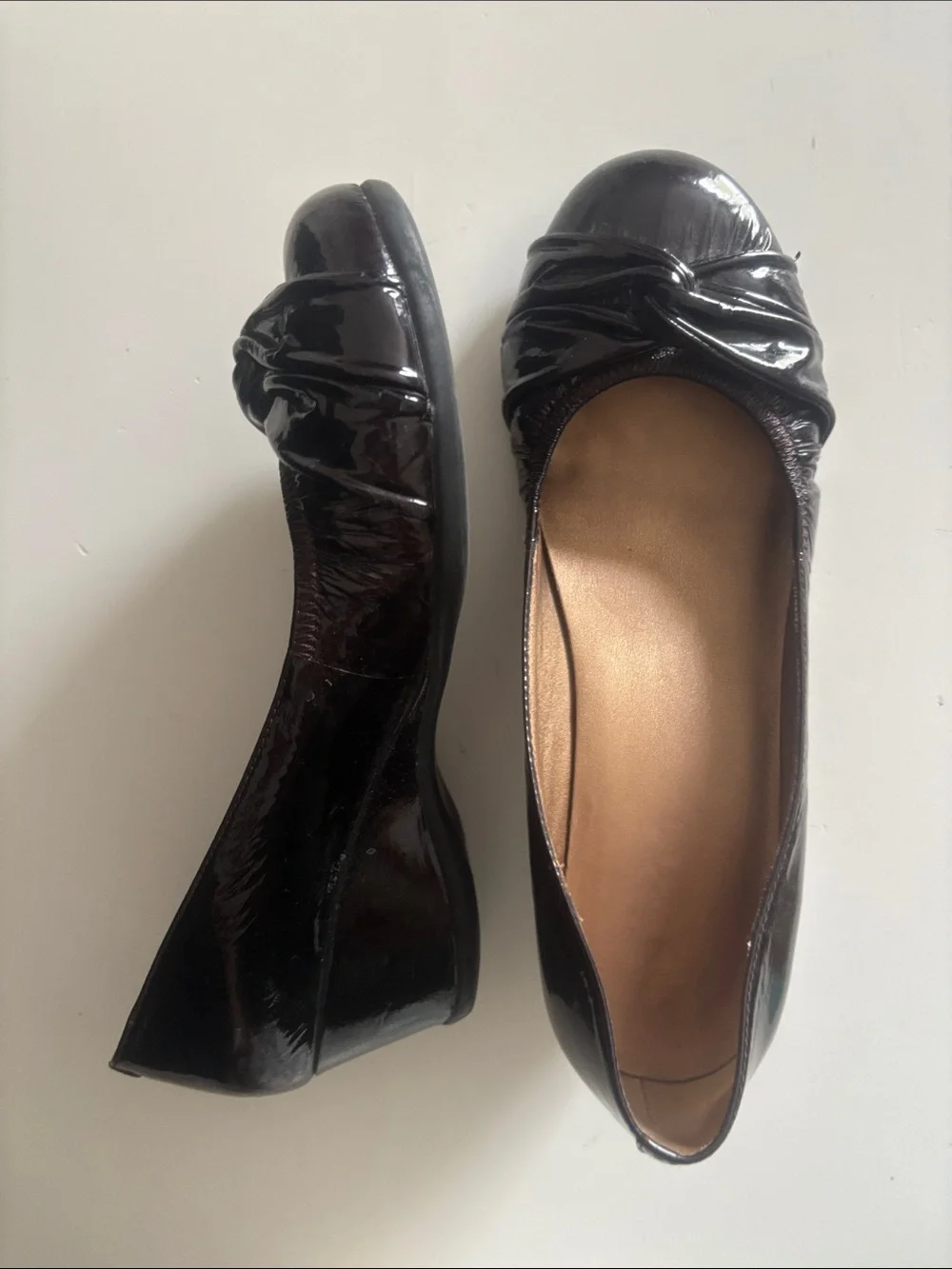 Me Too Low Wedges Brown 8.5